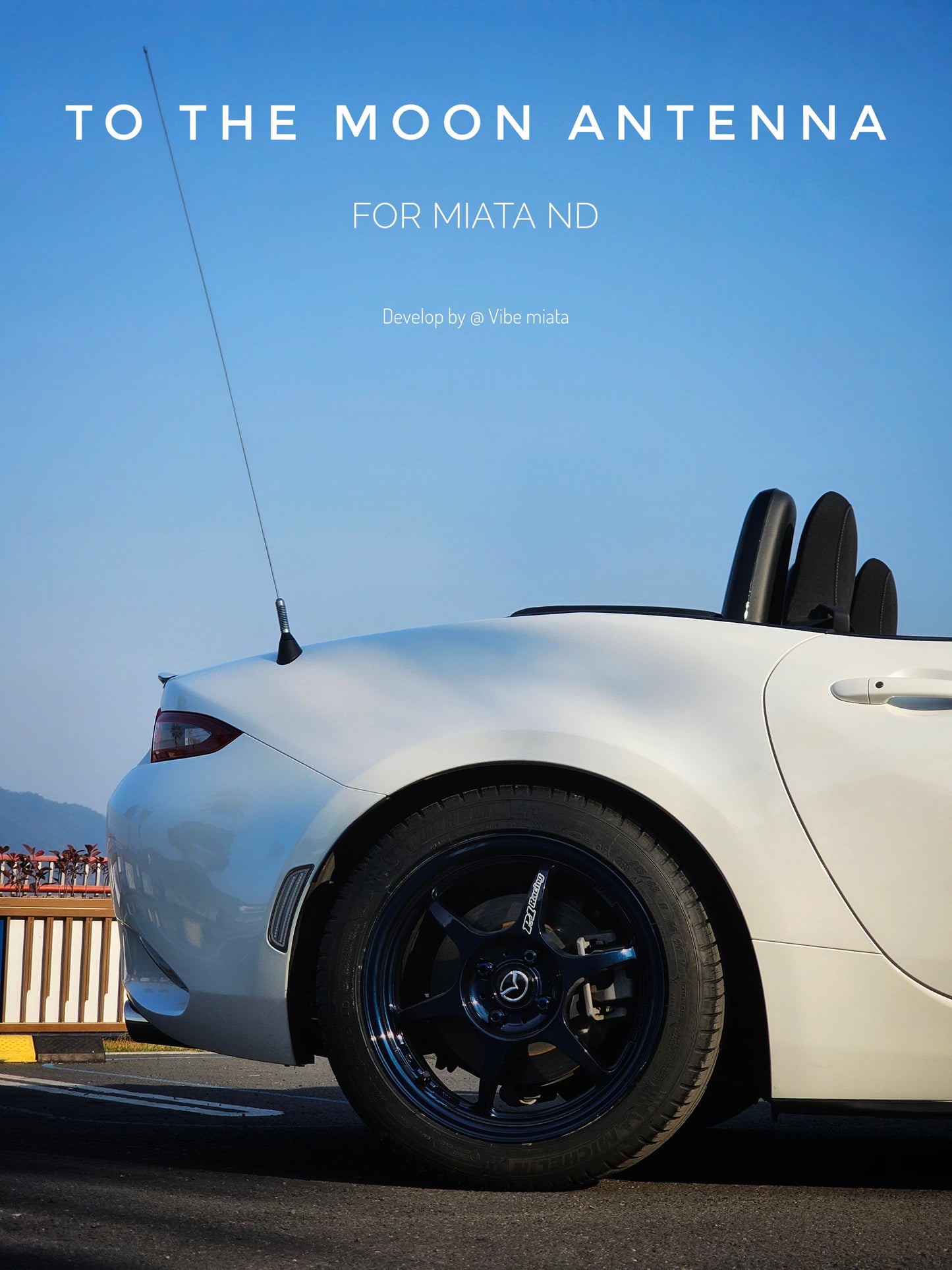 To the moon antenna for Miata NC&ND