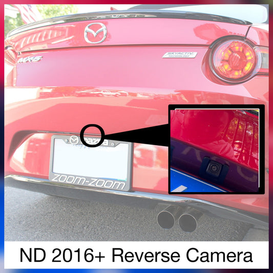 Reverse camera for Miata  ND 2016+